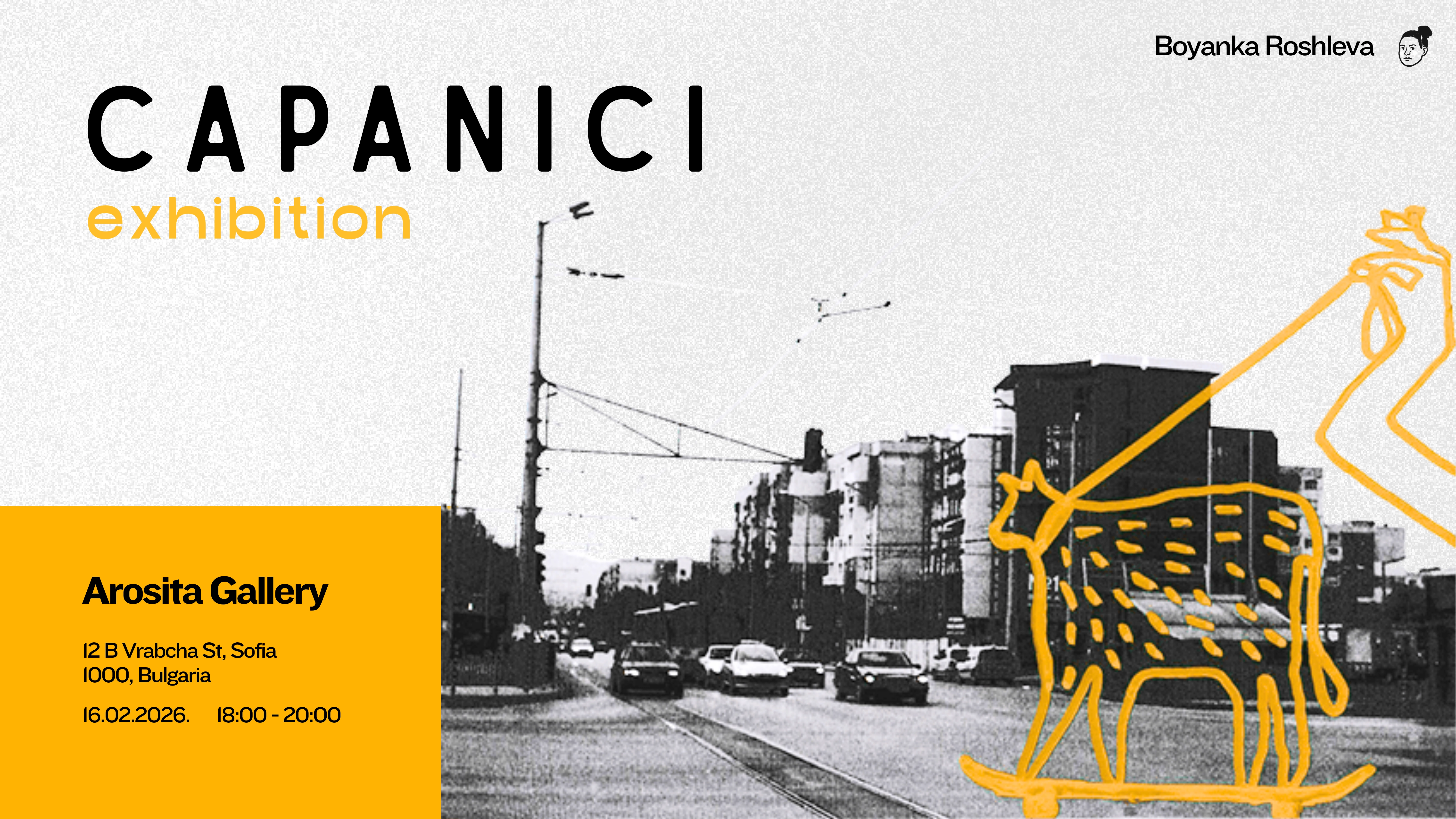 CAPANICI exhibition poster